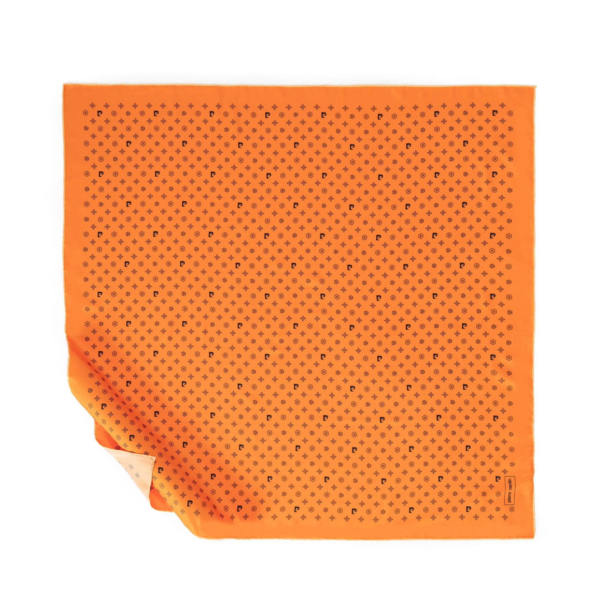 Orange Twill Scarf