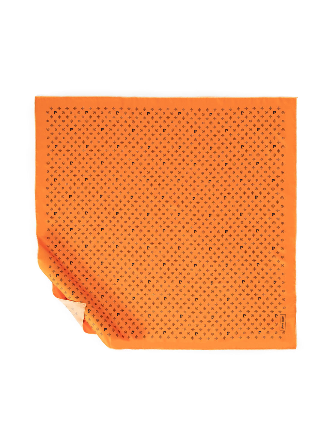 Orange Twill Scarf