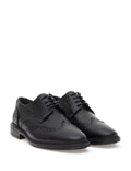 Black 100% Leather Classic Shoes