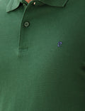 Dark Green Slim Fit Basic T-Shirt