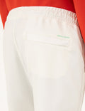 White Slim Fit Sweatpants