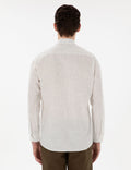 White Regular Fit Long Sleeve Shirt