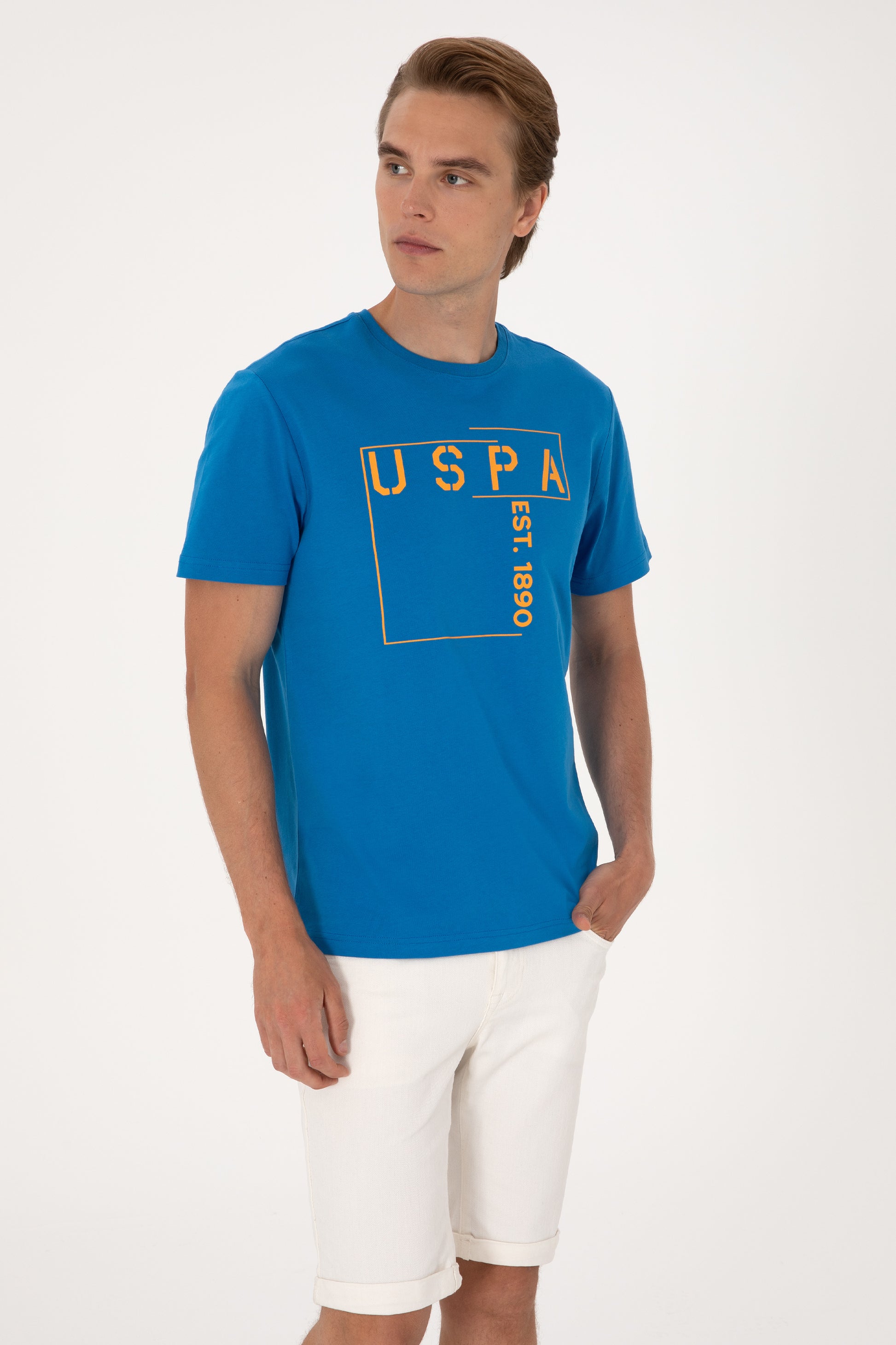 Men's Cobalt Blue T-Shirt