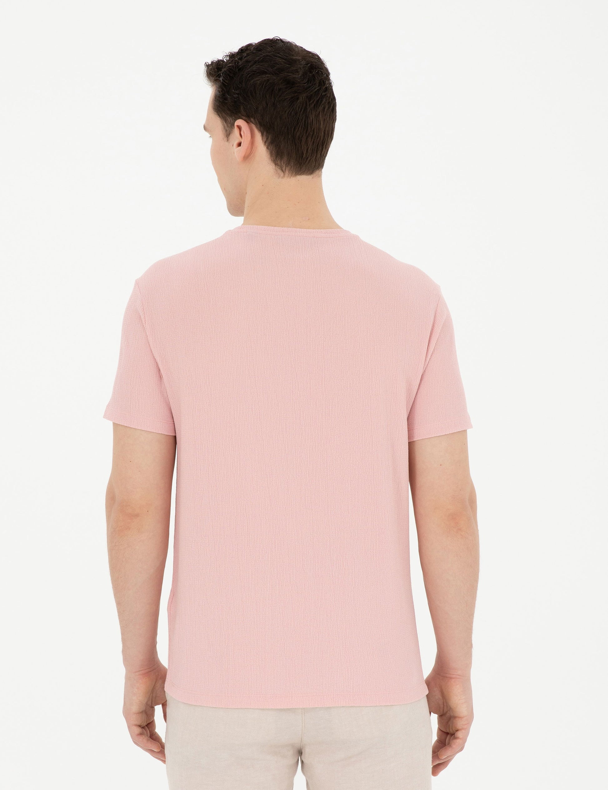 Pink Slim Fit T-Shirt