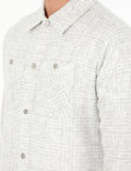 Light Grey Regular Fit Knitted Shirt