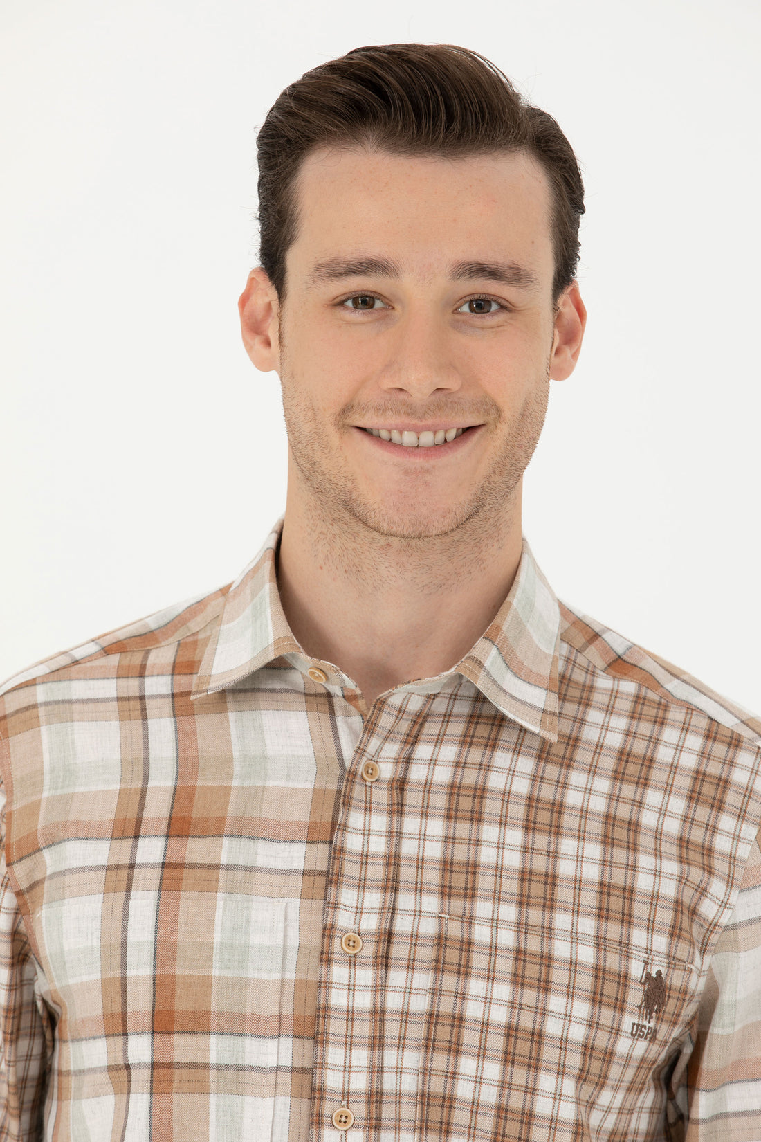 Men's Sand Long Sleeve Shirt