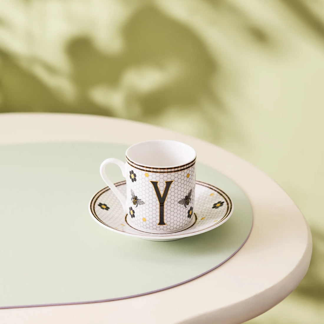 Karaca Y Letter Coffee Cup 80 ml