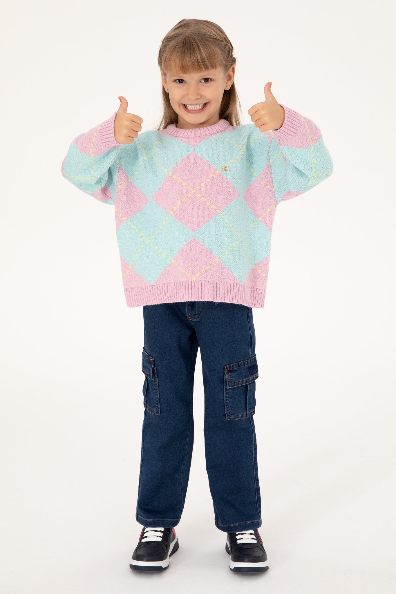Girl's Pink Sweater