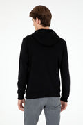 Men's Black Basic Sweatshirt