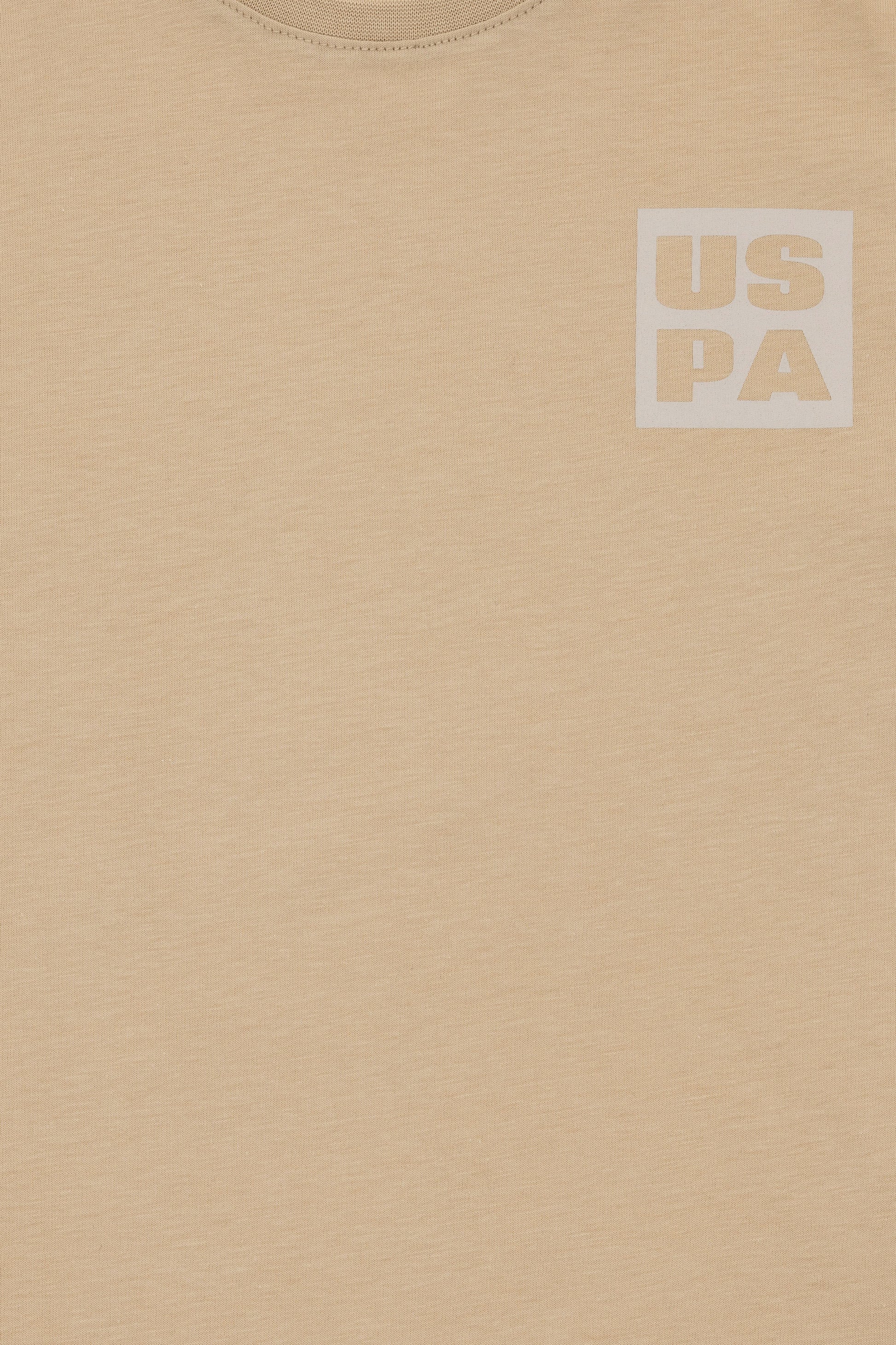 Boy's Sand Comfort Basic Crew Neck T-Shirt