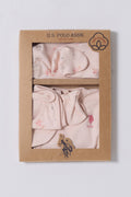 Baby Girl Powder Hospital Outlet 100% Cotton 5 Pcs Zipper Set