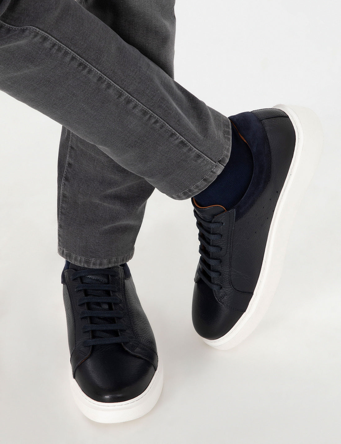 Navy Blue Casual Shoes
