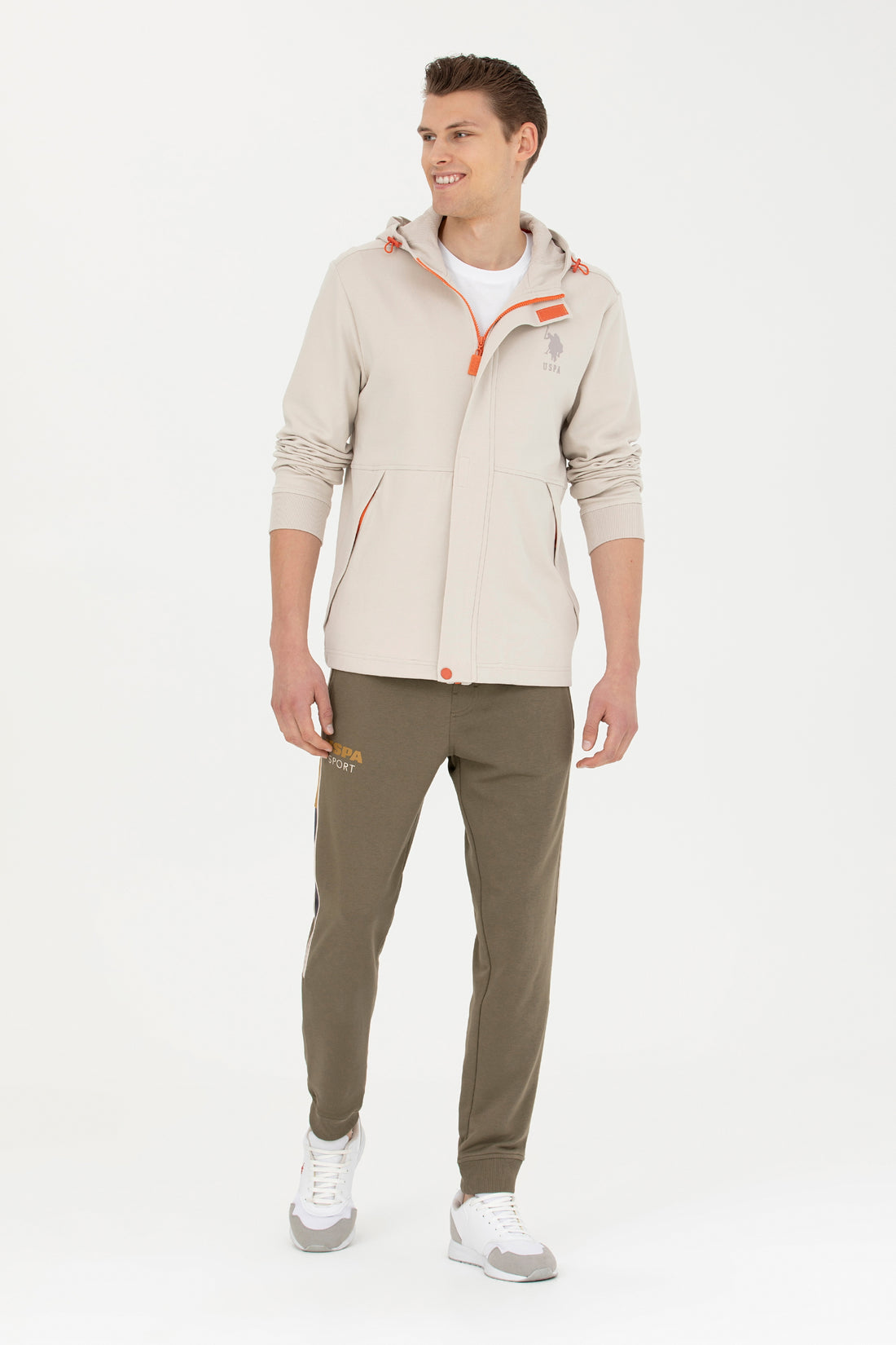 Men's Khaki Sweatpants