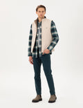 Beige Leather Jacket