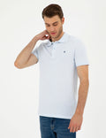 Light Blue Slim Fit Basic T-Shirt