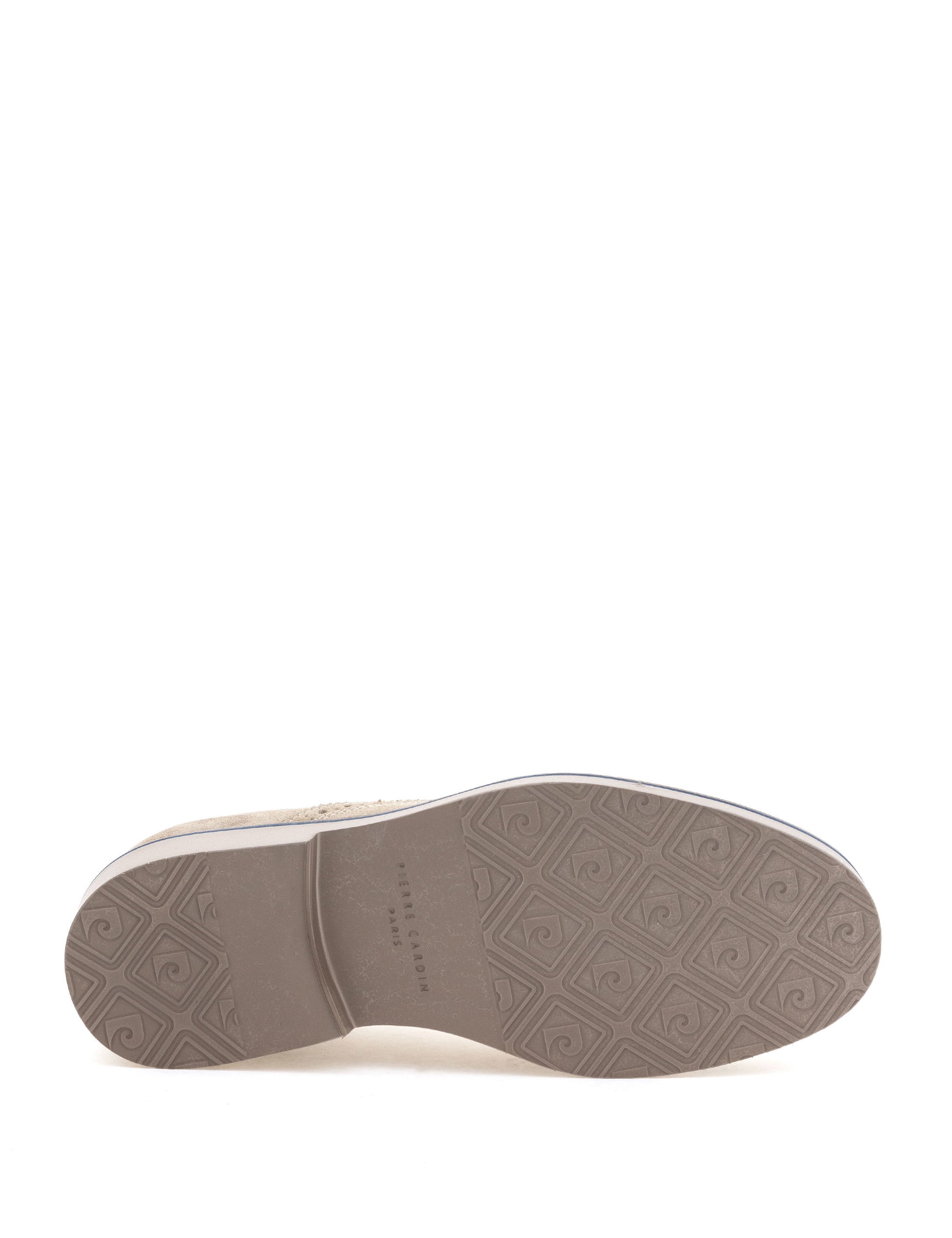 Beige 100% Leather Casual Shoes