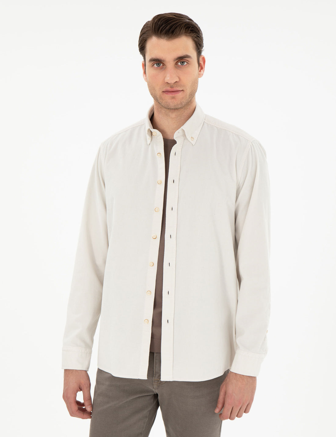 Mink Regular Fit Long Sleeve Shirt