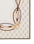 Brown Silk Scarf