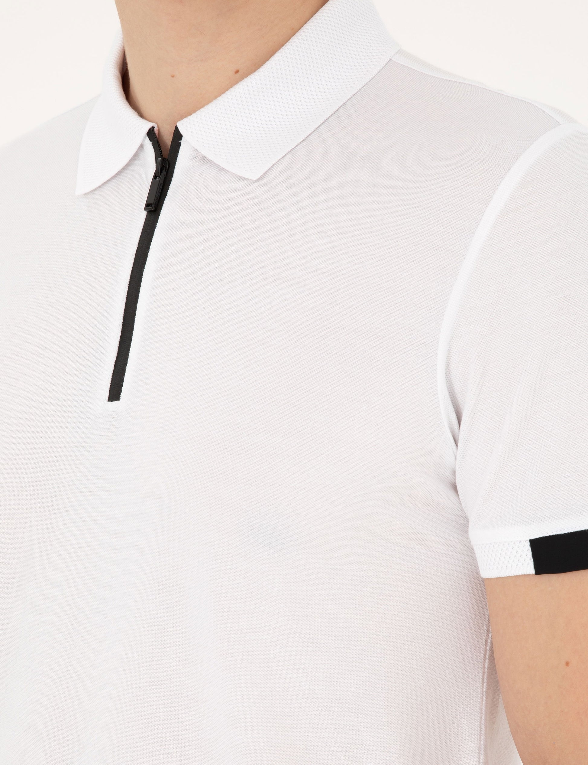 White Slim Fit T-Shirt