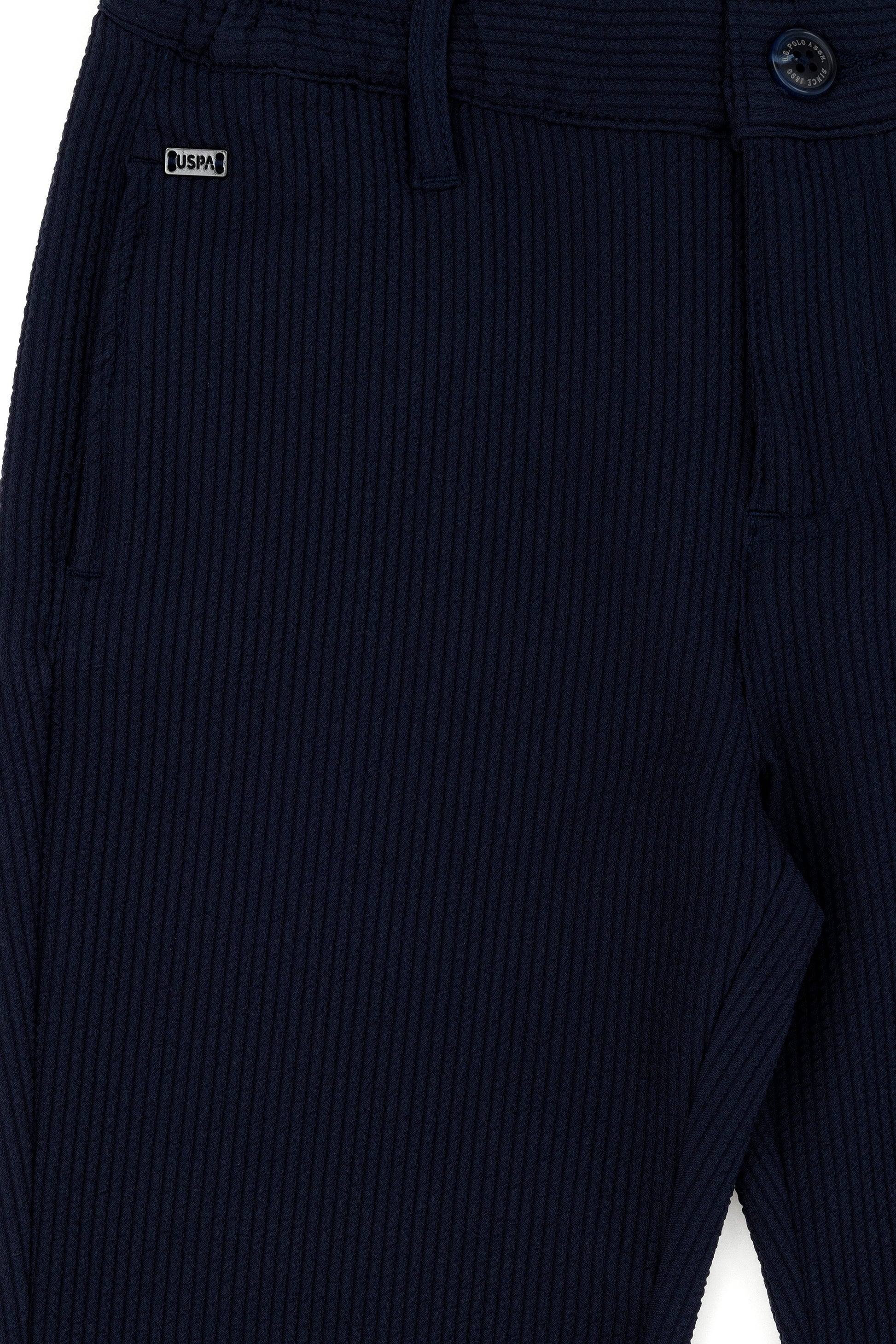 Boy's Navy Blue Canvas Pants