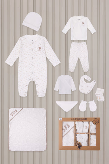 Baby Boy Cream Pajama Set