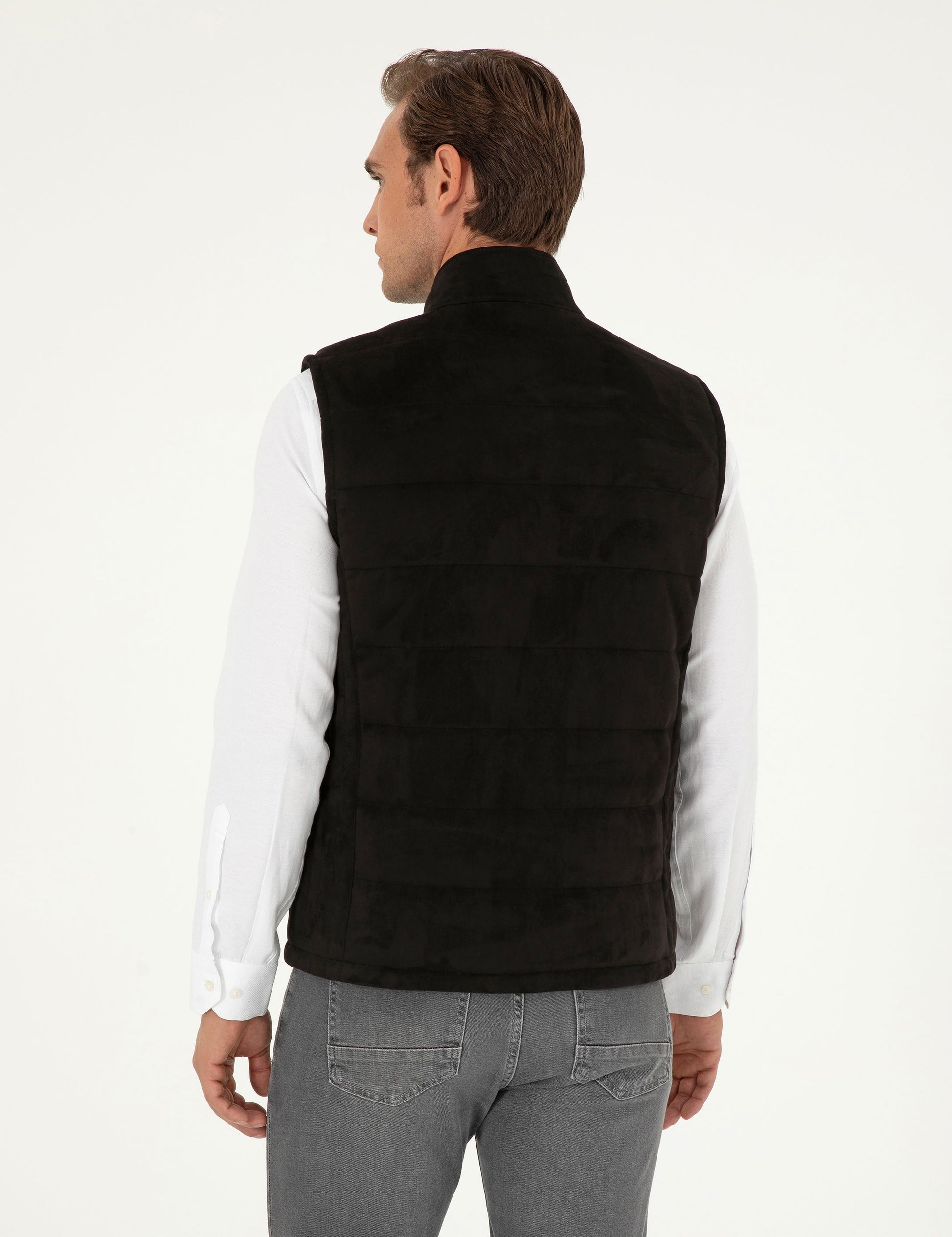 Black Leather Vest