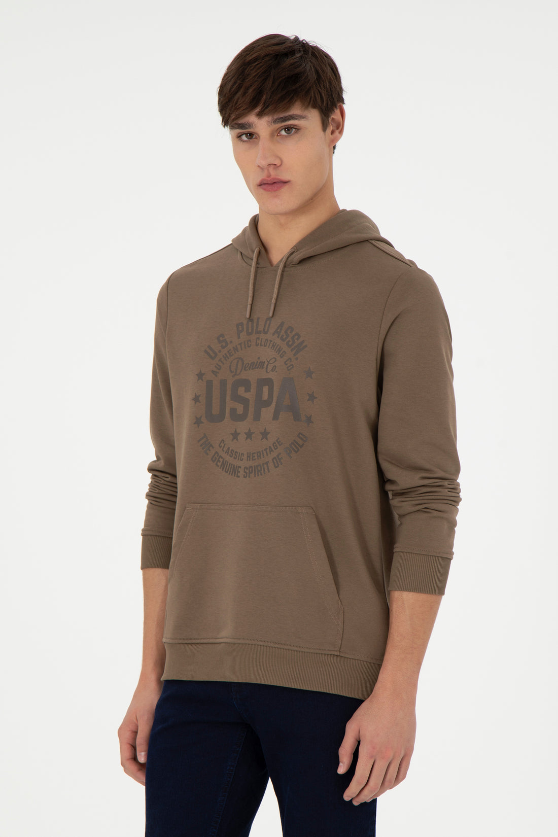 Men's Khaki Sweatshirt