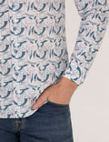 Pink Slim Fit Long Sleeve Shirt