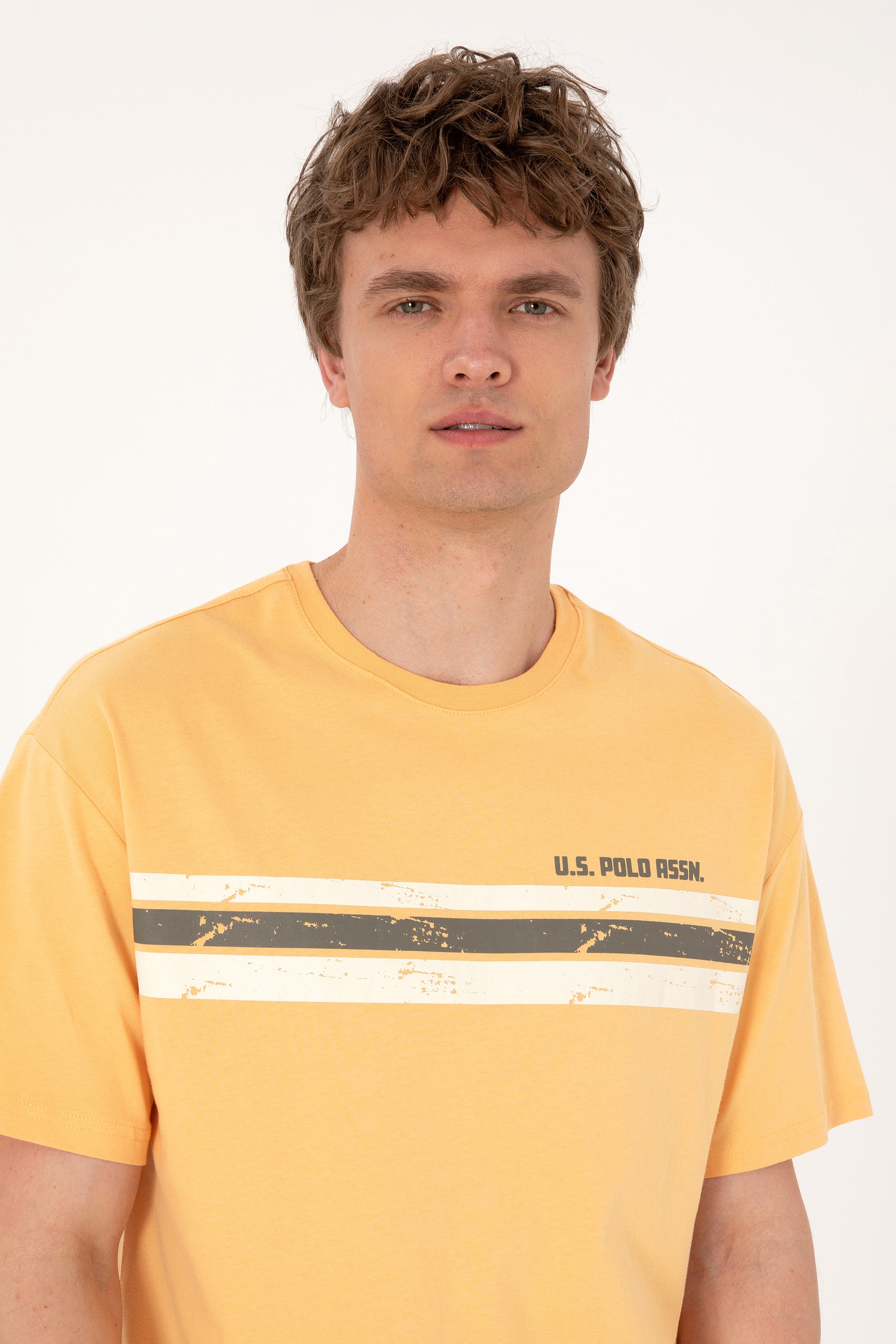 Men's Orange T-Shirt