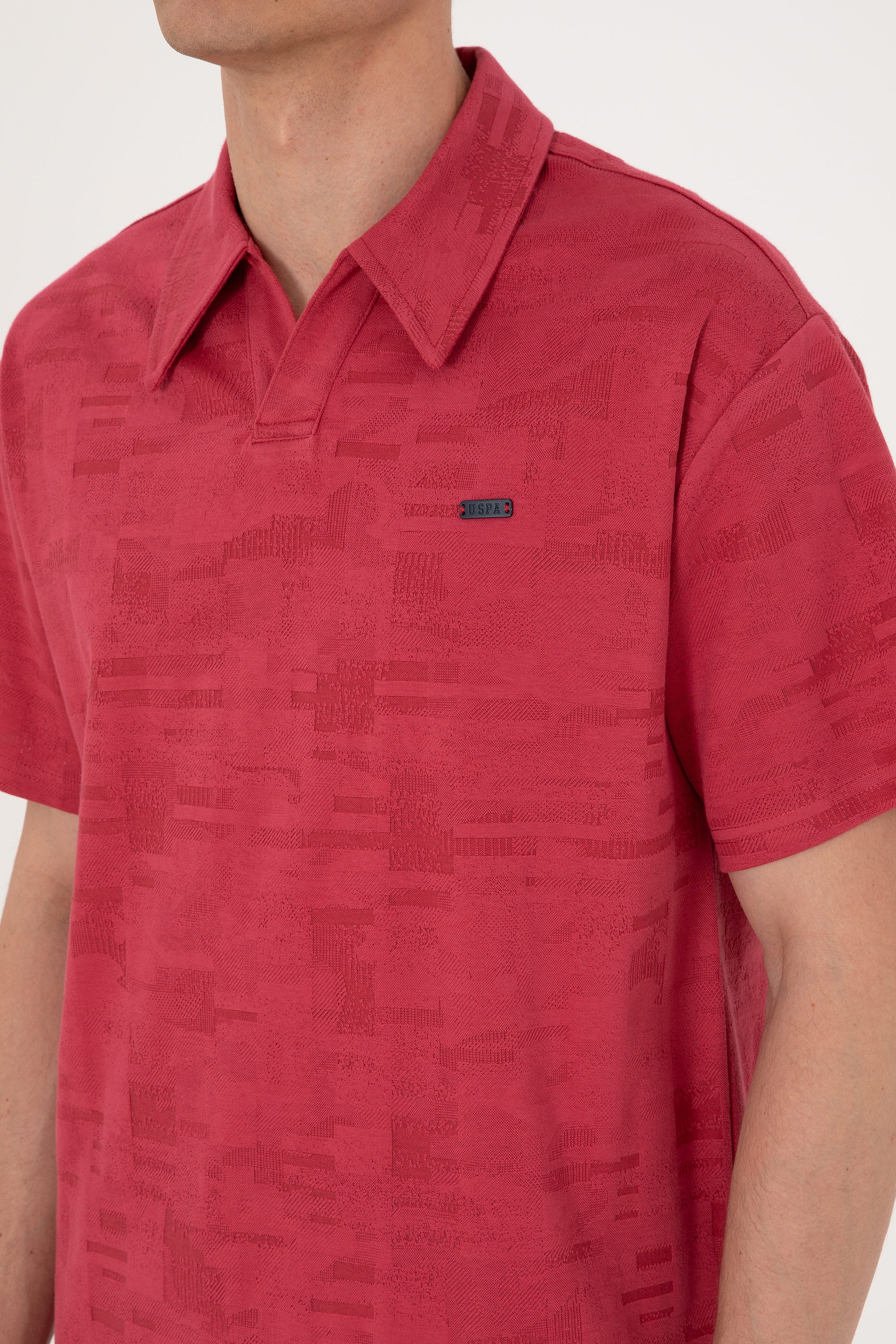 Men's Comfort Fit Crazy Neck Cherry T-Shirt