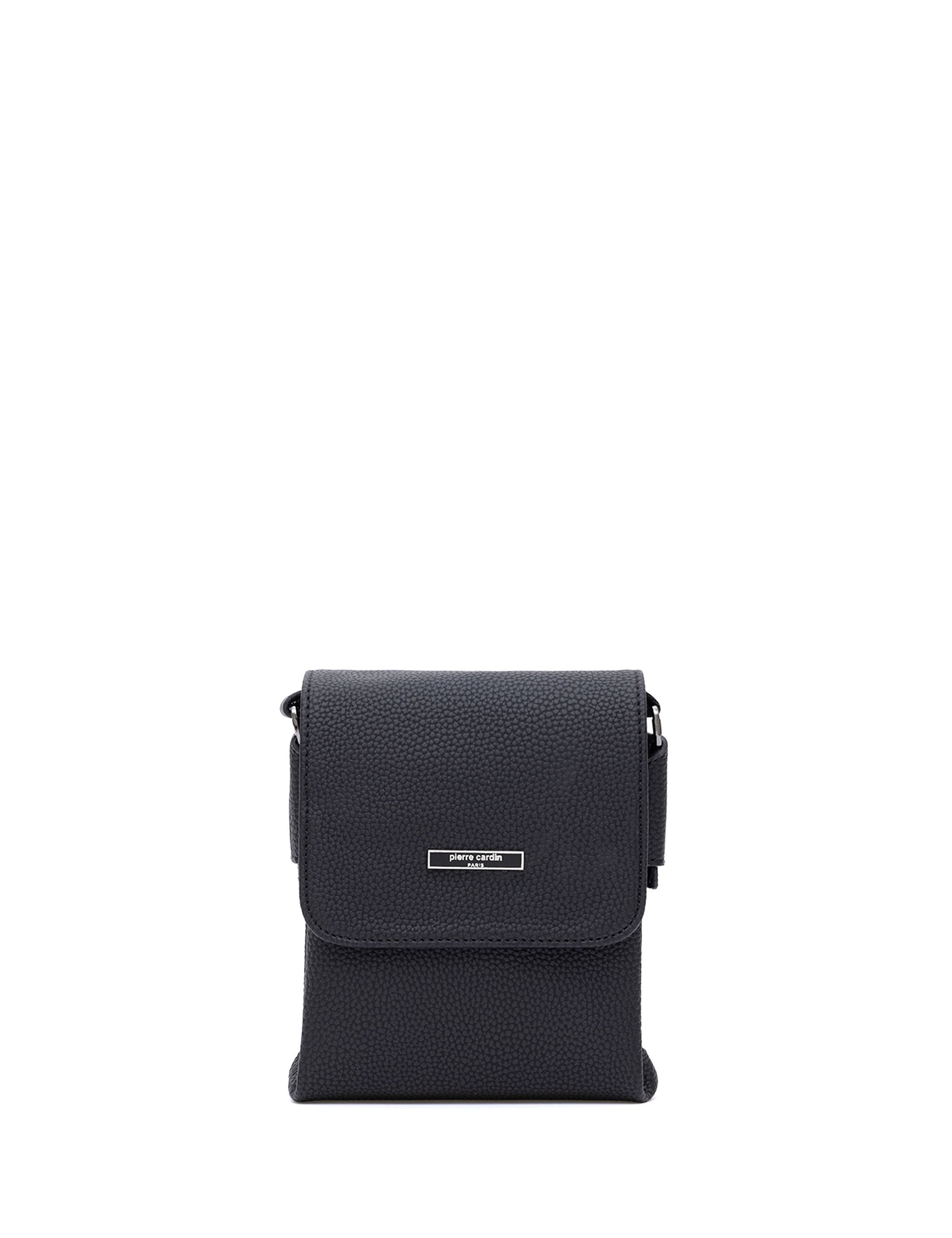 Men's Black Shoulder Bag