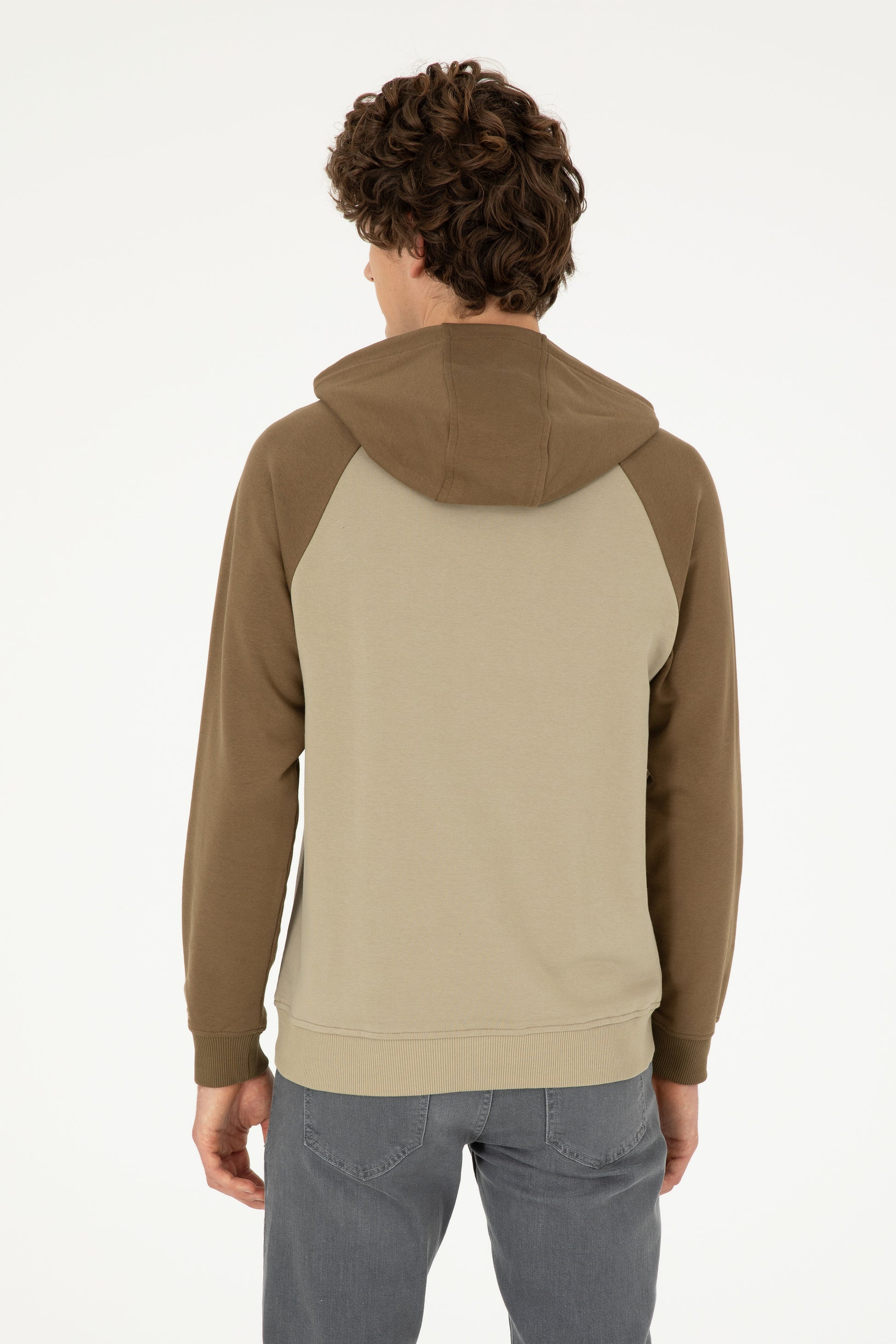 Men's Outdoor Khaki Sweatshirt