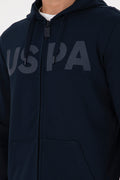 Men's Navy Blue Knitted Cardigan