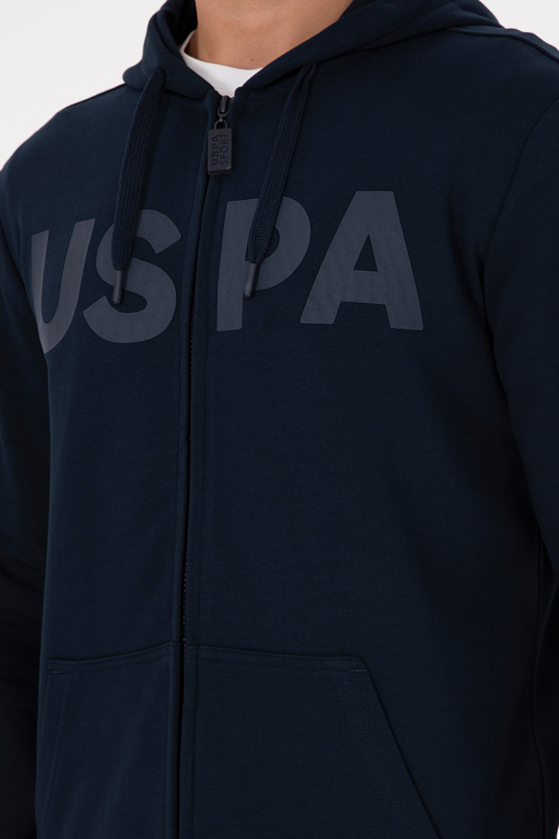 Men's Navy Blue Knitted Cardigan