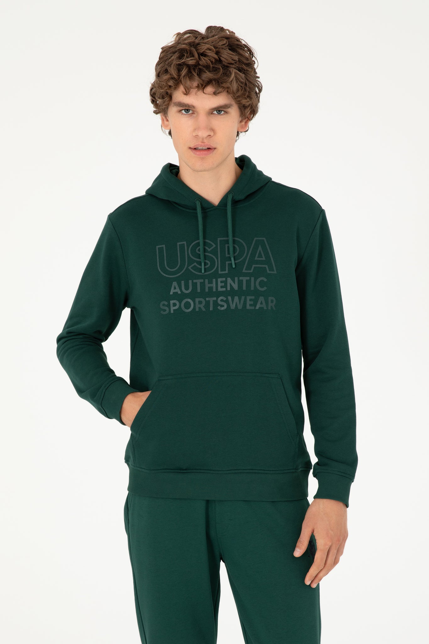Men's Dark Green Sweatshirt