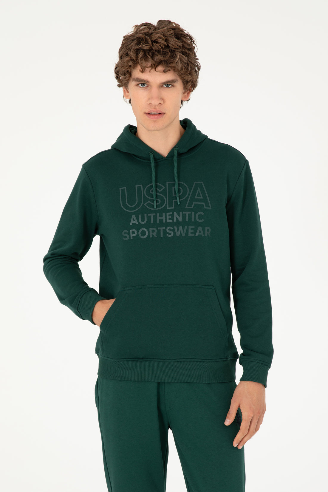 Men's Dark Green Sweatshirt
