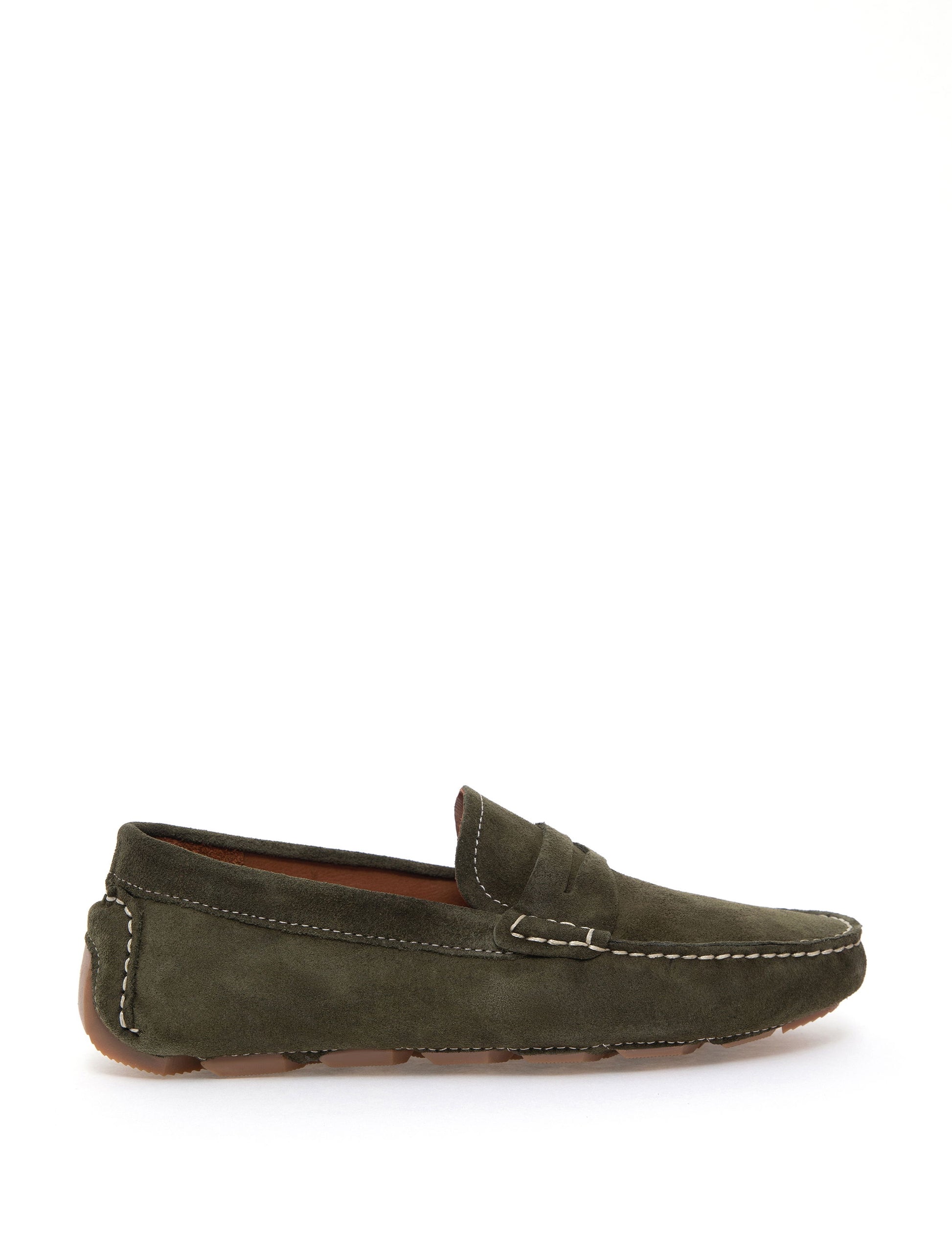 Green Loafer Shoes