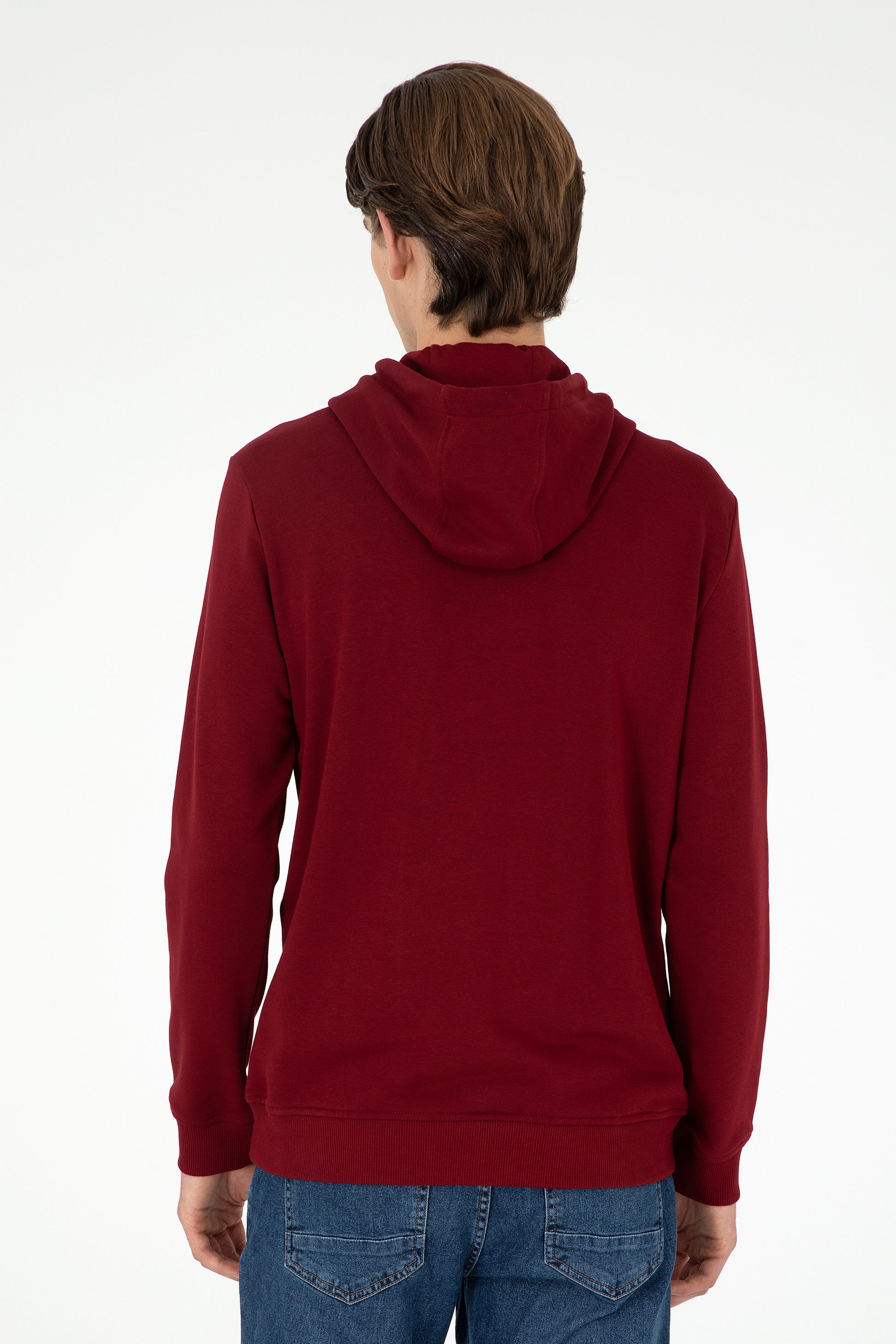 Men's Burgundy Sweatshirt
