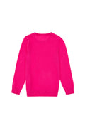 Girls' Violet Basic Sweater