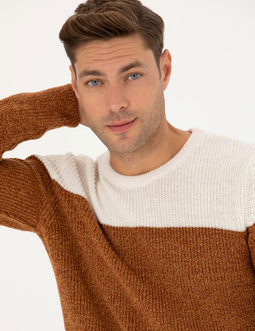 Beige Slim Fit 0 Knitwear Sweater