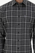 Men's Anthracite Long Sleeve Shirt