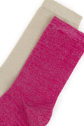 Women Fuchsia Socket Socks