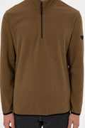 Men's Khaki Basic Sweatshirt