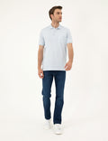 Light Blue Regular Fit T-Shirt
