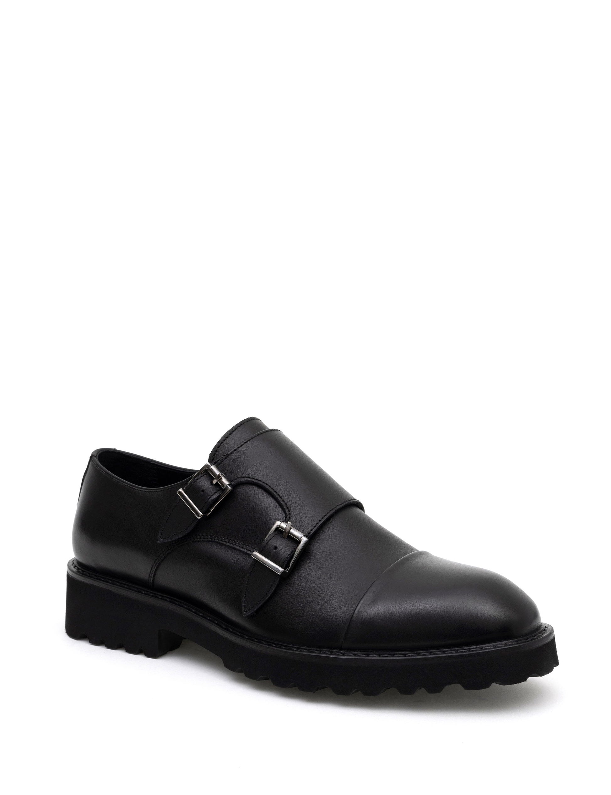 Black 100% Leather Classic Shoes