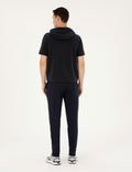 Navy Blue Slim Fit Sweatpants