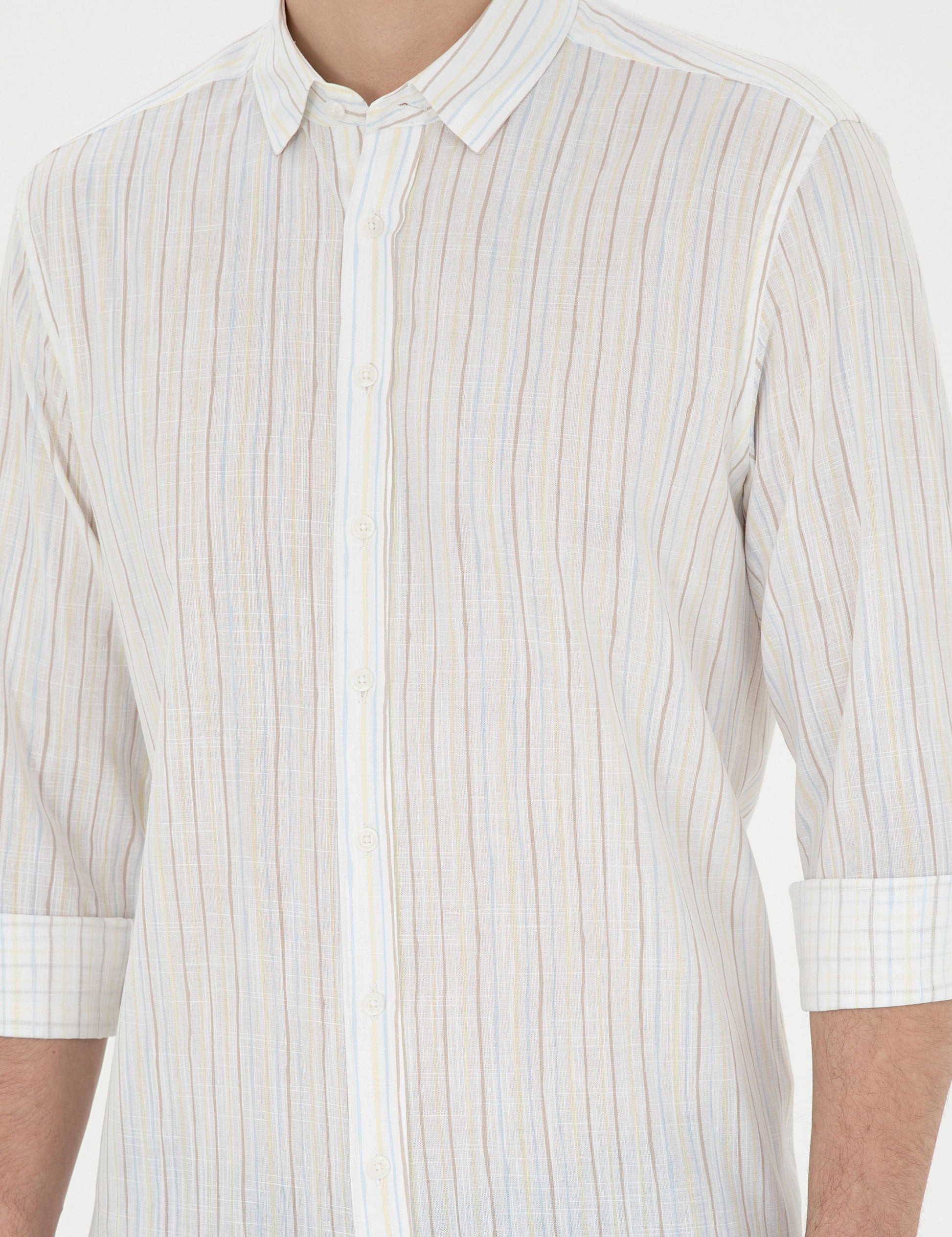 Lemon Regular Fit Long Sleeve Shirt