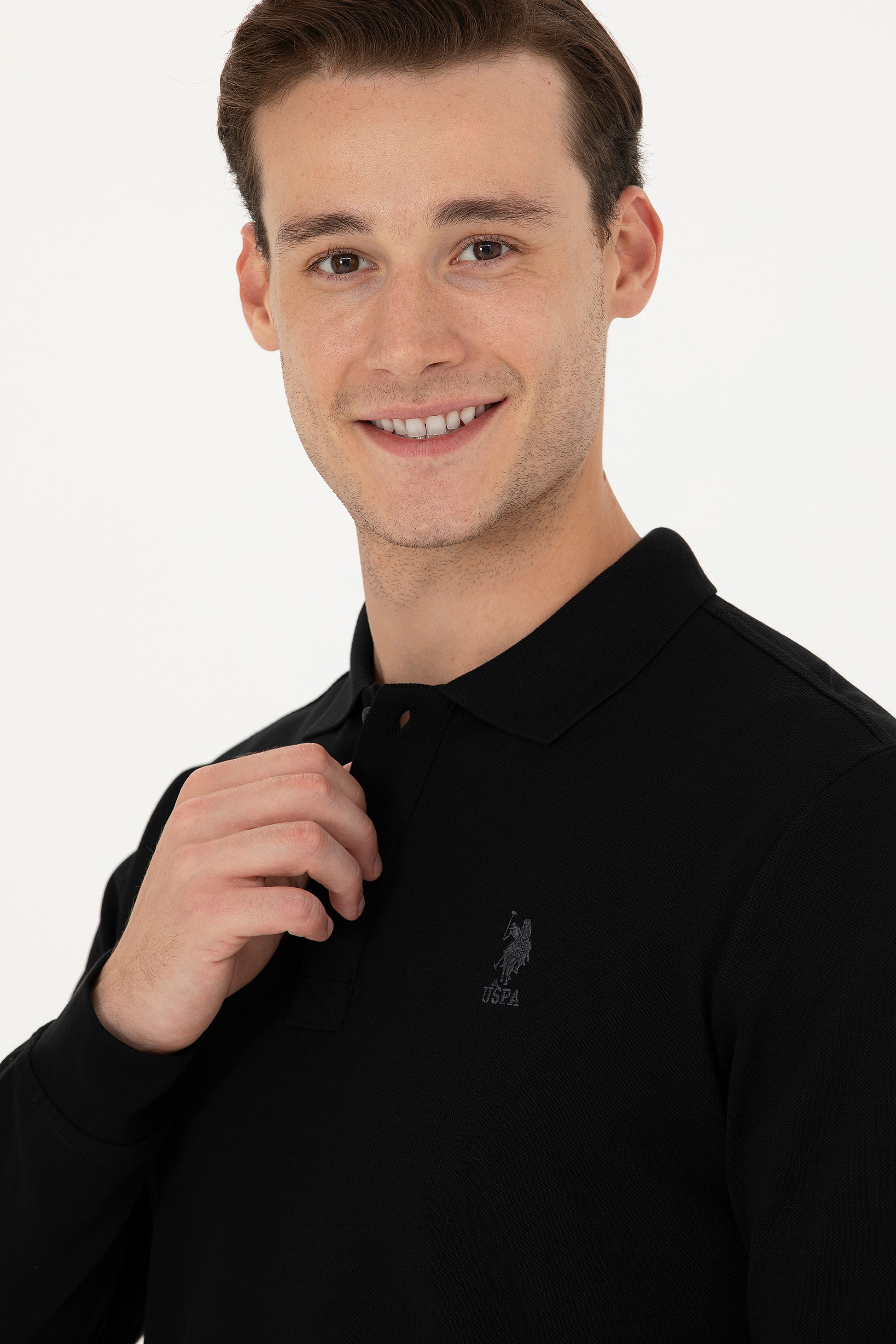 Men's Black Basic Sweatshirt