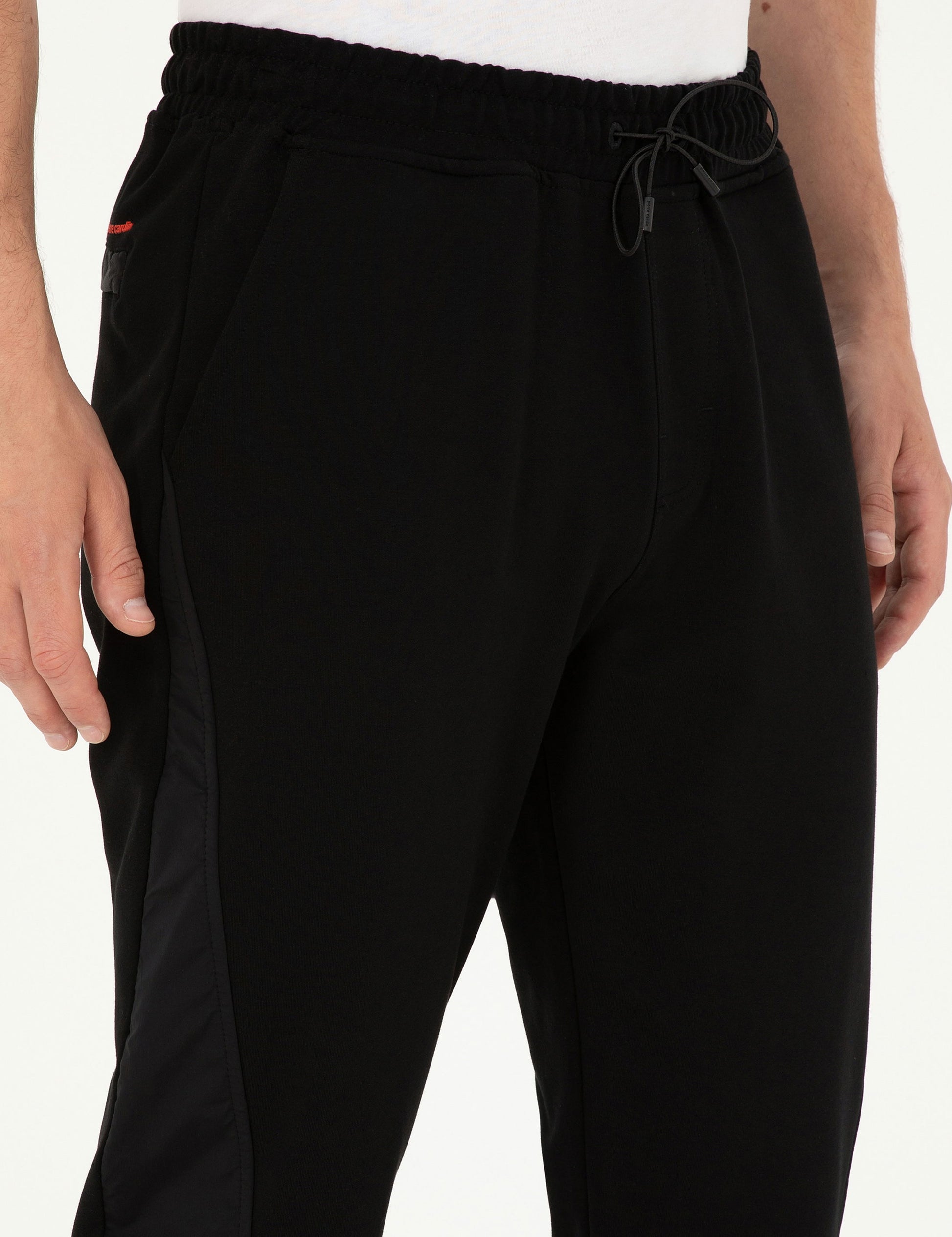 Black Slim Fit Sweatpants