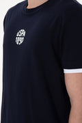 Men's Regular Fit Crew Neck Navy T-Shirt
